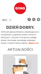 Mobile Screenshot of gong.pl
