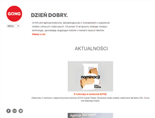 Tablet Screenshot of gong.pl